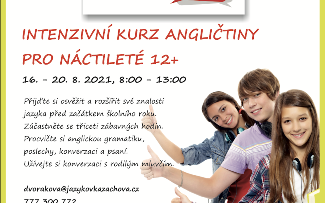 Pelhřimov – Intenzivní kurz pro náctileté