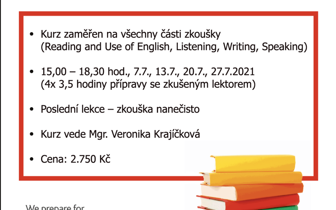Pelhřimov – Přípravný kurz AJ – C1